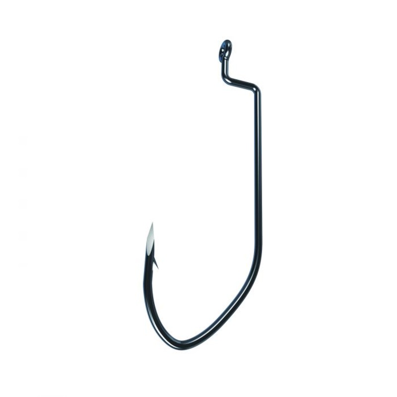 Eagle Claw Trokar TK105 Big Nasty Offset Worm Hook 1/0 – 6 pack