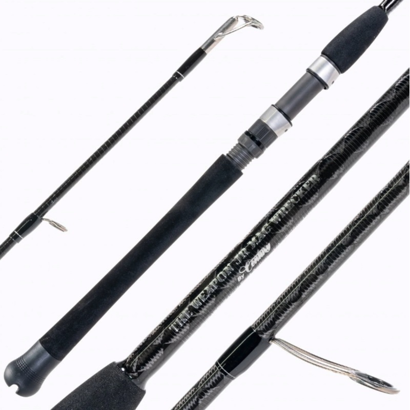 Century Rods Weapon Jr. Mag “Wrecker” Spinning Rod 7’3″ 1pc, Up to 40#, ISS874XS Mag Wrecker