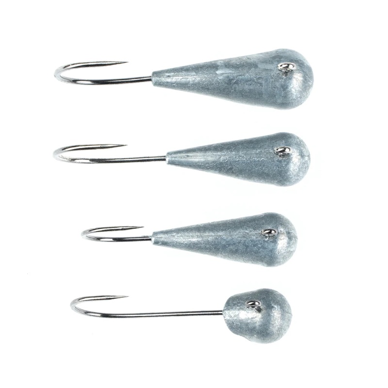 Freedom Tackle Tube Jighead – 3 Pack Unpainted 2/0 Hook – 1/8 oz
