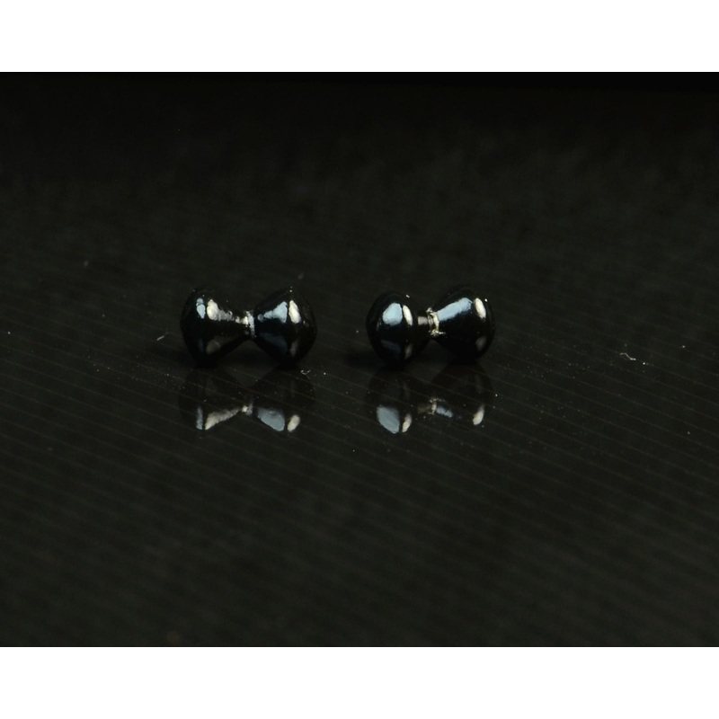 Hareline Heavy Lead Eyes Small Black
