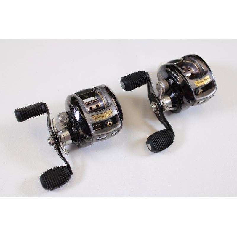 Bass Pro Shops Johnny Morris JMX10HD 6.4:1 RH – Qty: 2 – Used Casting Reels – Good Condition
