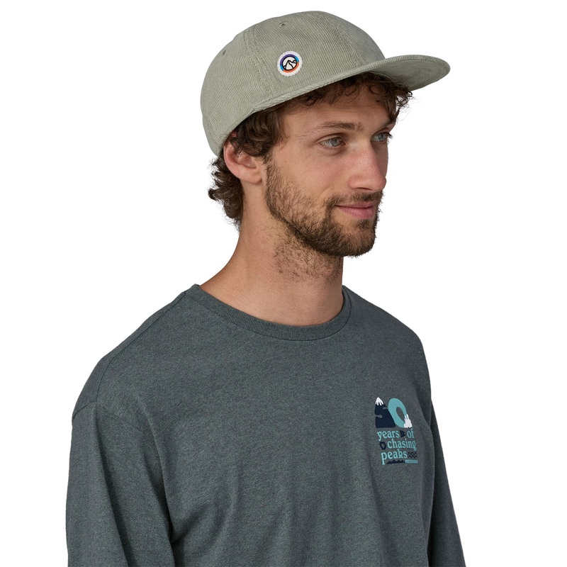 Patagonia Corduroy Cap Fitz Roy Icon: Sleet Green / FRSL One Size