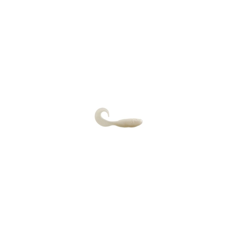 Berkley Gulp! Alive! Saltwater Swimming Mullet Pearl White/Chartreuse 5 in 16.5 oz