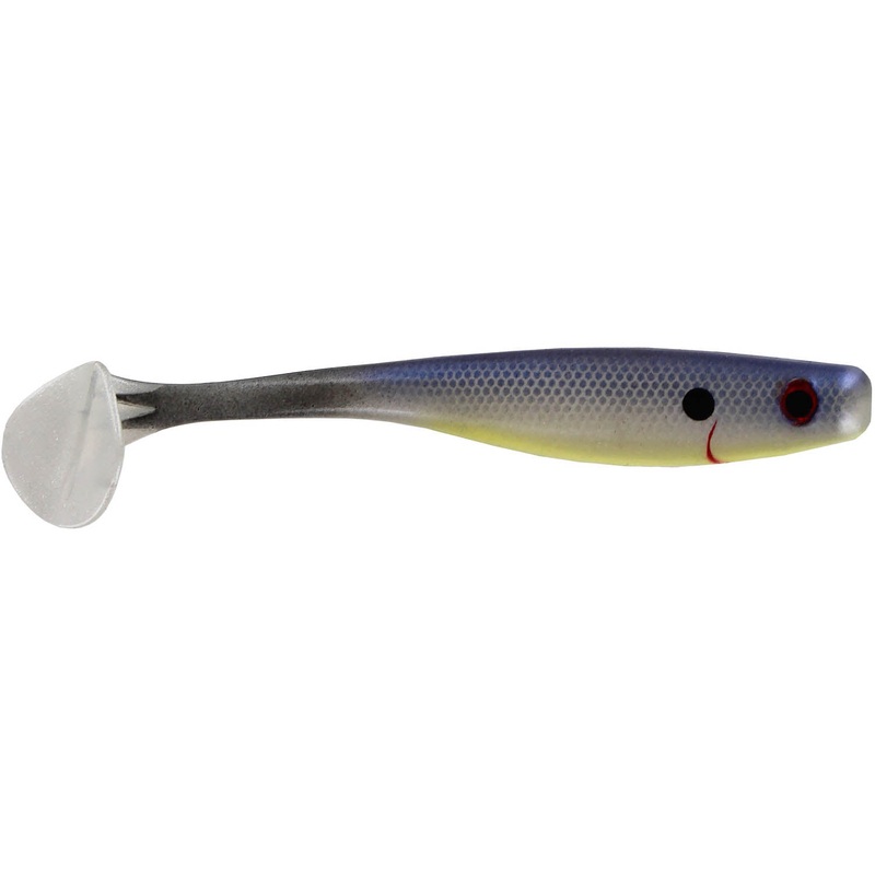 Big Bite Baits Suicide Shad 7 inch Paddle Tail Swimbait 2 pack Bling