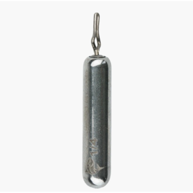 Freedom FT Cylinder Drop Shot Weights 1/8 oz Polished