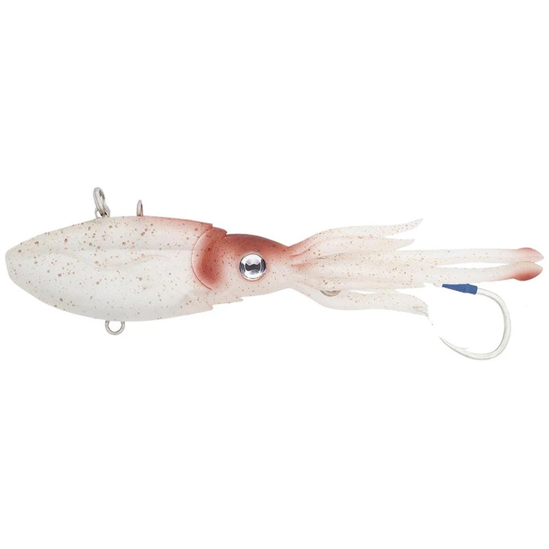 Nomad Design Squidtrex 170 Squid Jig/Vibe Lure – 6.5 Inch Brown Speckle 6 1/2 inch – 8 3/4 oz