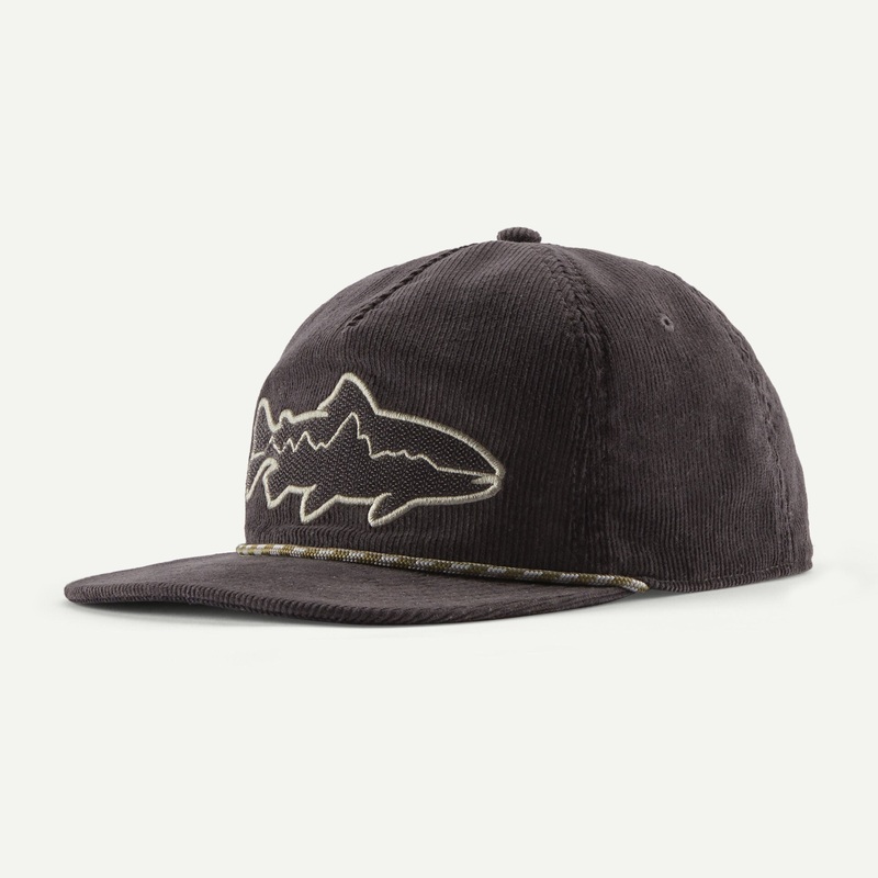 Patagonia – Fly Catcher Hat Fitz Roy Trout: Ink Black One Size
