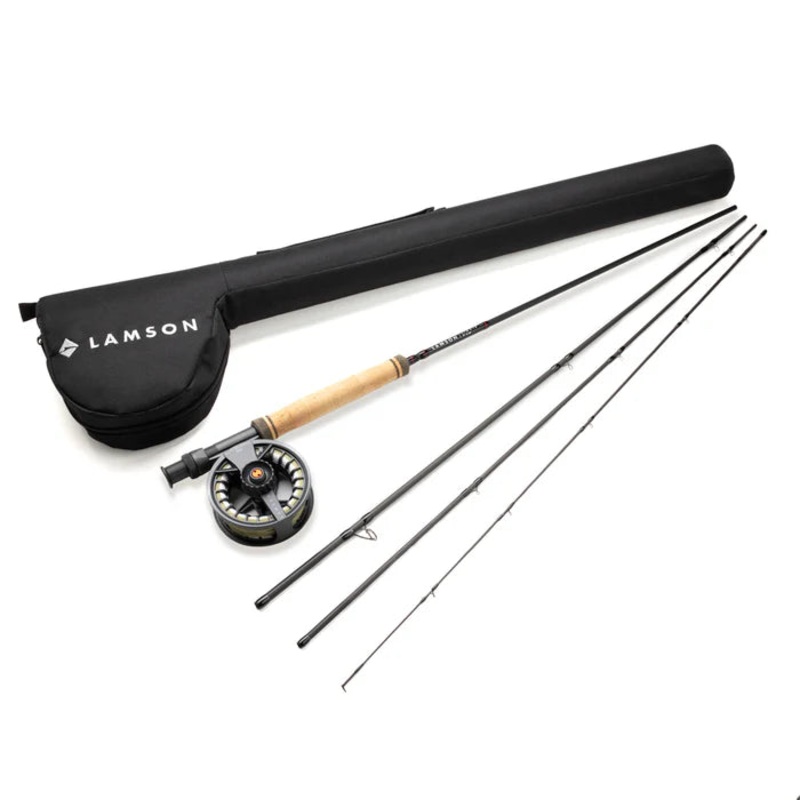 Lamson Liquid Outfit Full Kit: 9’0″ – 5wt – 4pc – w/ Fly Line