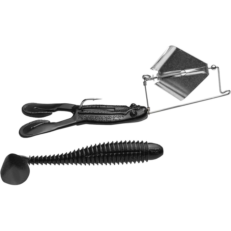 Strike King SkipNBuzz Buzzbait Black