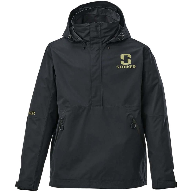 Striker Vortex Rain Pullover Black Small