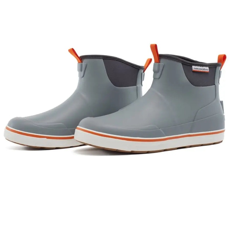 GRUNDENS MEN’S DECK-BOSS ANKLE BOOT MONUMENT GREY 14
