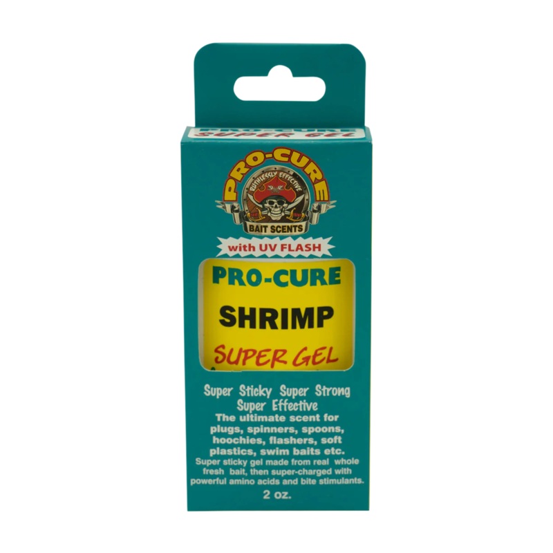 Pro-Cure Shrimp Super Gel Fish Attractant 2 oz.