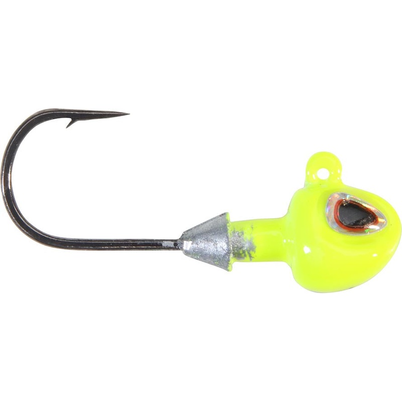 Berkley Fusion19 Hybrid Jighead – 4 Pack Chartreuse 1 – 1/16 oz