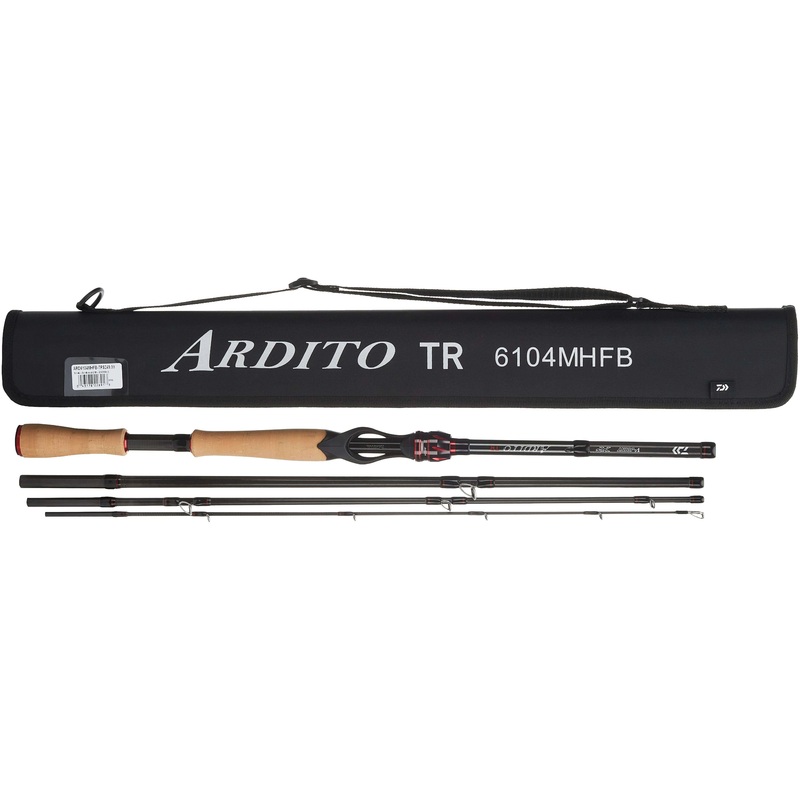Daiwa Ardito 4 Piece Travel Rods ARD684MLFS-TR