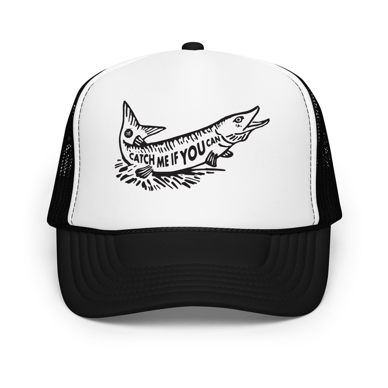 Musky Fool Catch Me If You Can Foam Trucker Hat