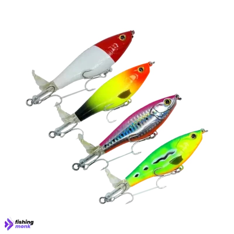 Lucana Prop Pencil Hard Lure | Size: 110mm | 17g Red Head Milk