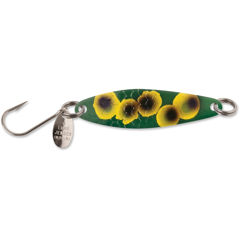 Luhr-Jensen Needlefish 2 1/2 inch Spoon Brass/Bikini 2 1/2 inch