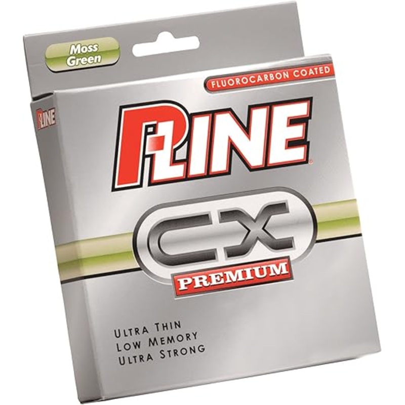P-Line CX Premium Fluorocarbon-Coated Mono Filler 10lb 300yd