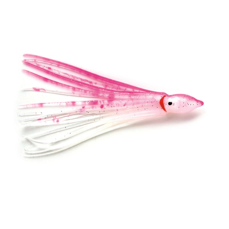 P-LINE SUNRISE SQUID SKIRTS GLOW 2.5″ (8 PACK)