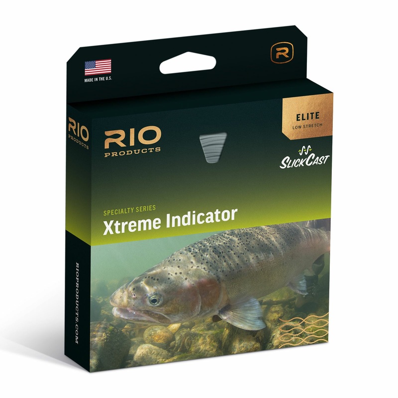 Rio Elite Xtreme Indicator Fly Line WF5F Orange/Moss/Yellow