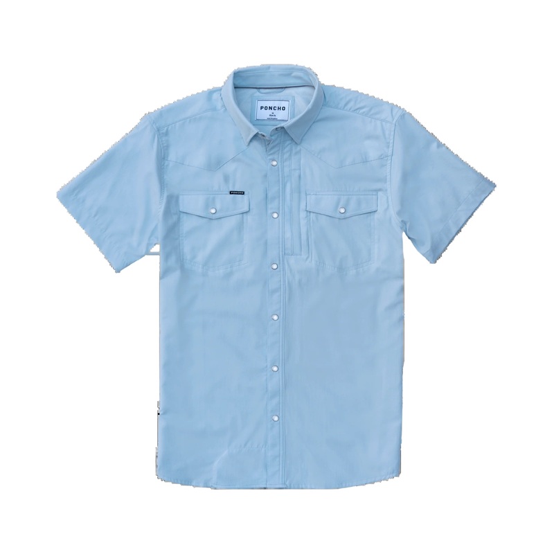 Poncho M’s The Pedernales Slim Light Blue S