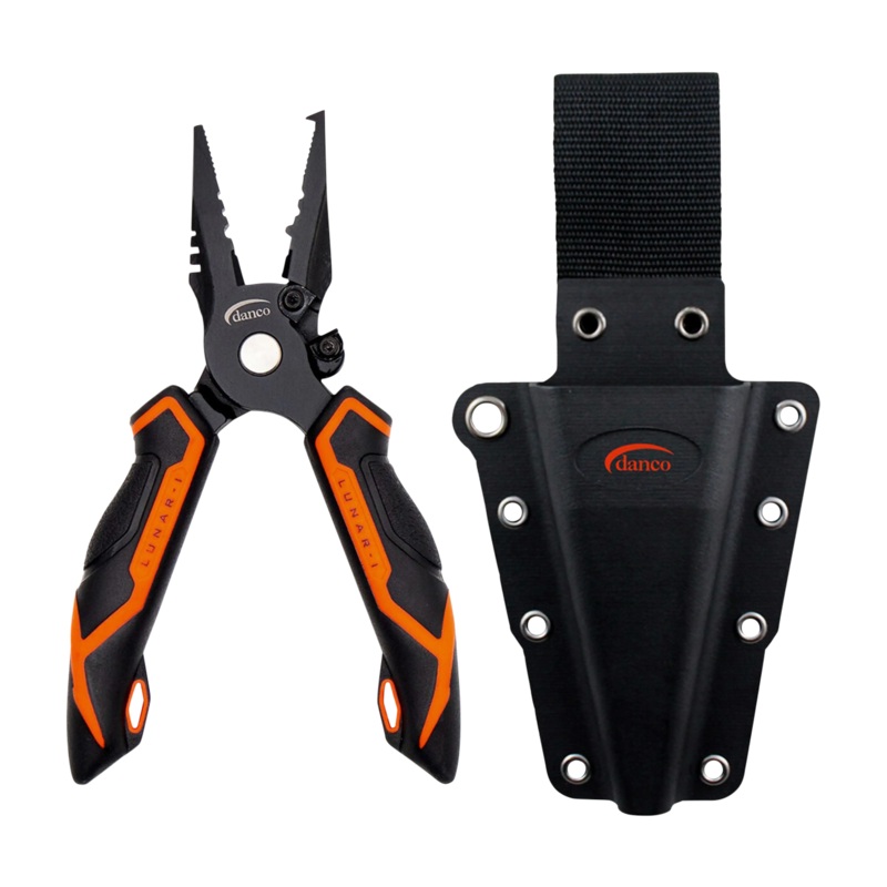 Danco Lunar-1 Carbon Steel Pliers w/ Sheath – 6.5″