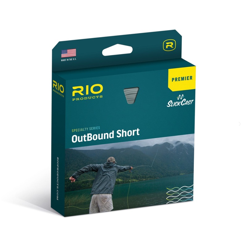 Rio Premier Outbound Short I/S5/S7 Fly Line Black/Trans. Green WF6I/S5/S7
