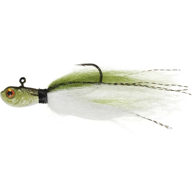 SPRO Phat Fly Hair Jig 2 pack Baby Bass 1/16 oz. – #2 hook