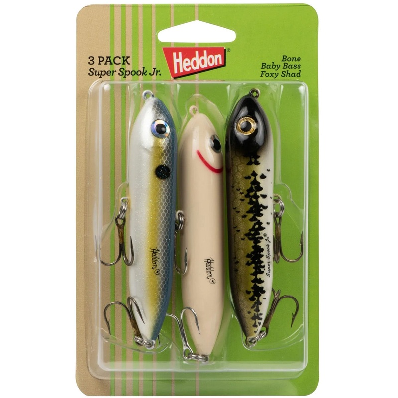 Heddon Super Spook Jr. Kit – 3 Pack Heddon Super Spook Jr. Kit