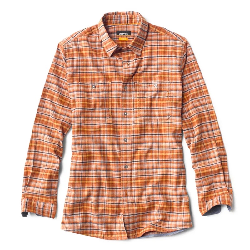 Orvis – Flat Creek tech Flannels – Bourbon M