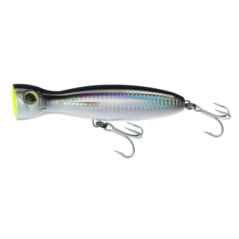 Yo-Zuri Mag Popper Topwater Popper 160mm – 6.25 Inch Black Back 6.25 Inch