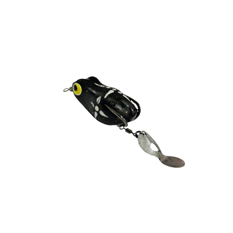 Bravvo Baby Cross Frog Lure | 5.5cm | 7-8g Black