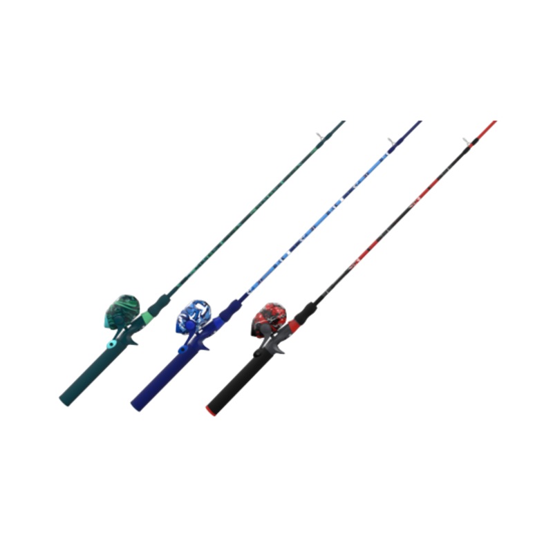 Splash Spincast Combo 6′ M 2PC BLUE