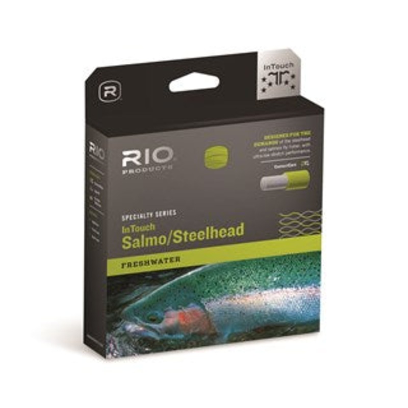 Rio InTouch Salmo/Steelhead Fly Line WF6F Moss / Yellow