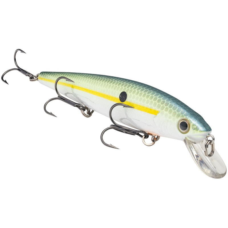 Strike King KVD 300 Series Suspending Medium Diving Jerkbait – 4.75 Inch Carolina Chrome