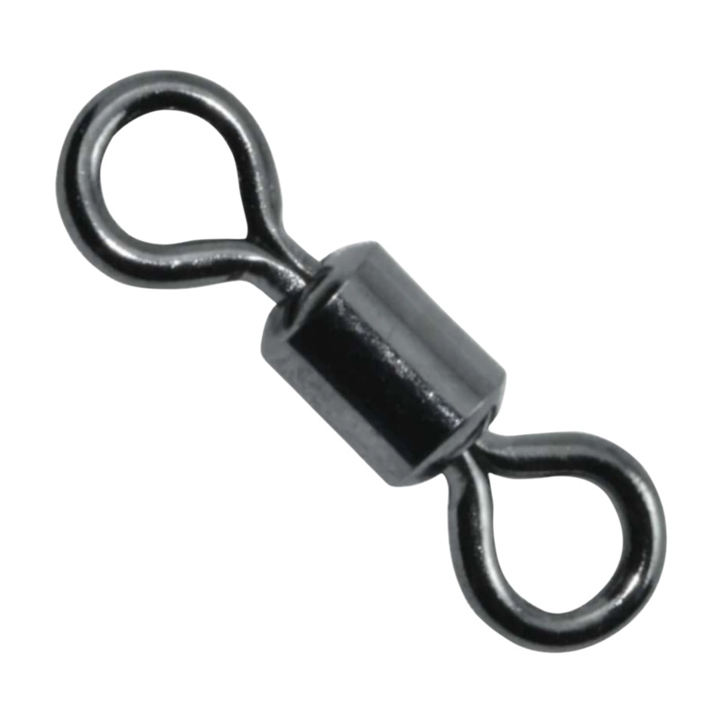SPRO Power Swivels – Black Size 10 – 35lb – 10 pack