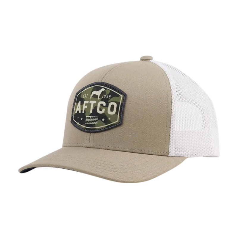 AFTCO Best Friend Trucker Hat Stone