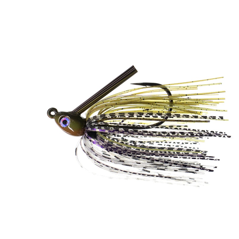 Dirty Jigs Tackle Compact Swim Jigs 1/4 oz Black and Blue