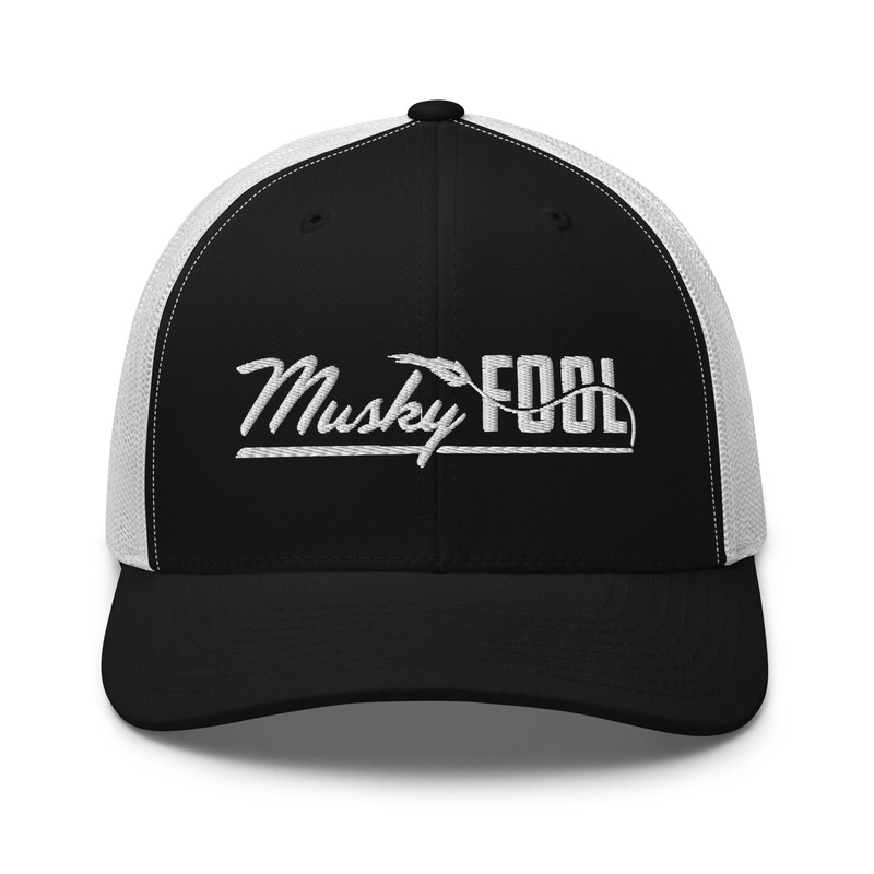 Musky FoolClassic Trucker Hat Black