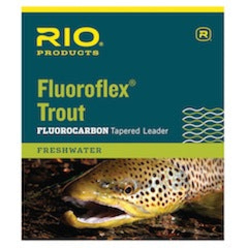 Rio Fluoroflex 9 ft Knotless Tapered Leaders – Fly Fishing 0X