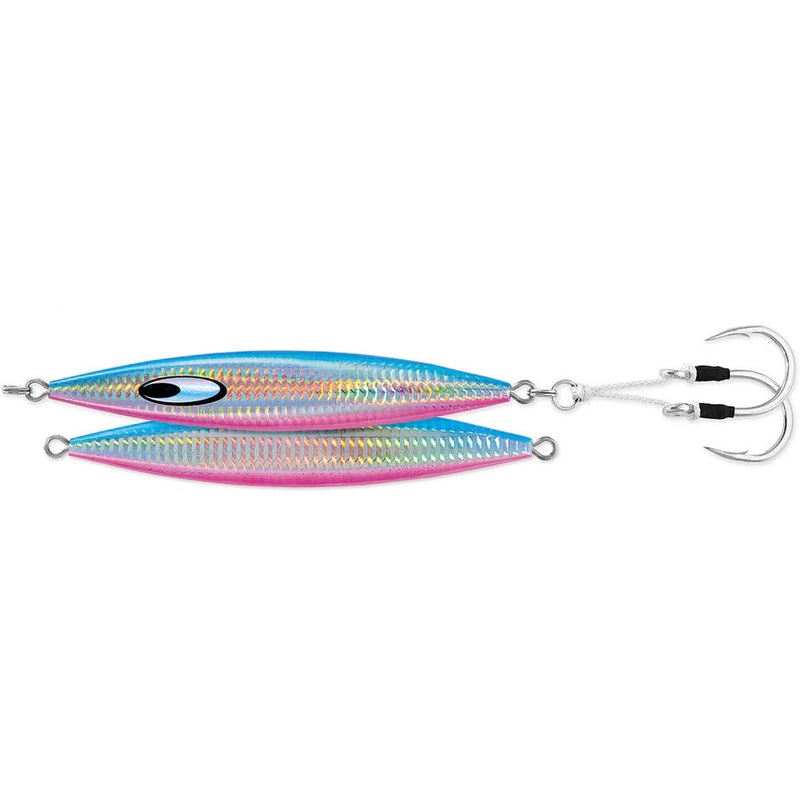 Daiwa Saltiga SK Slow Jigging Metal Jig Blue Pink 60 gram/2 oz