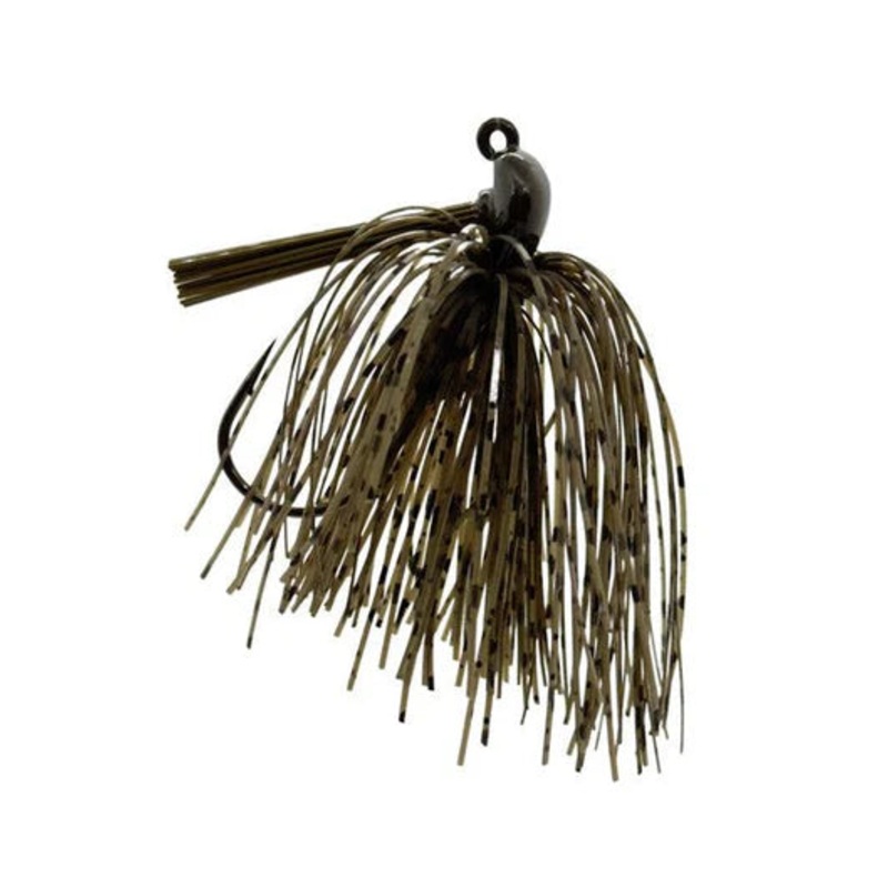 FITZGERALD FISHING THRIFT TUNGSTEN MICRO SKIPPING JIG Green Pumpkin 3/8 oz