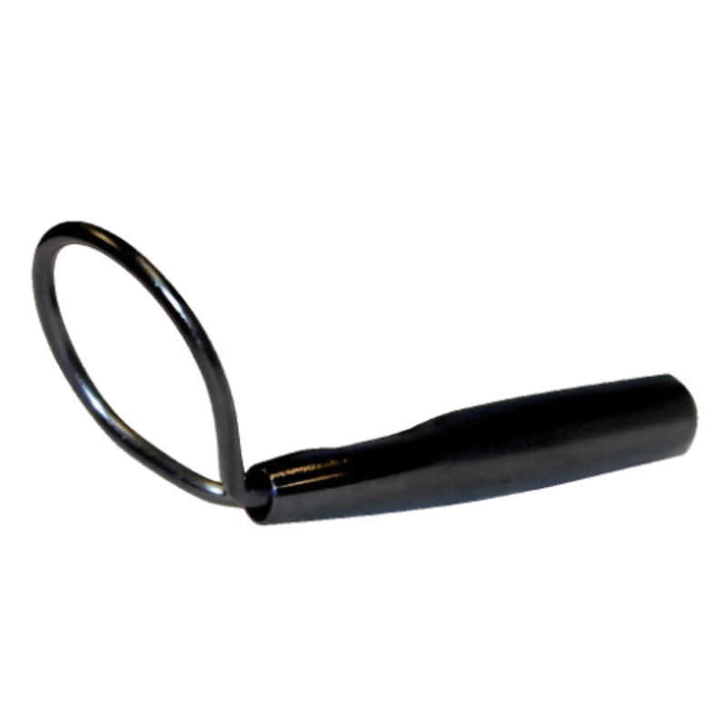 RECOIL RTTULB-L Fly Tip-Tops  Black Pearl PVD, Large Loop 4.0 (~1.6mm)