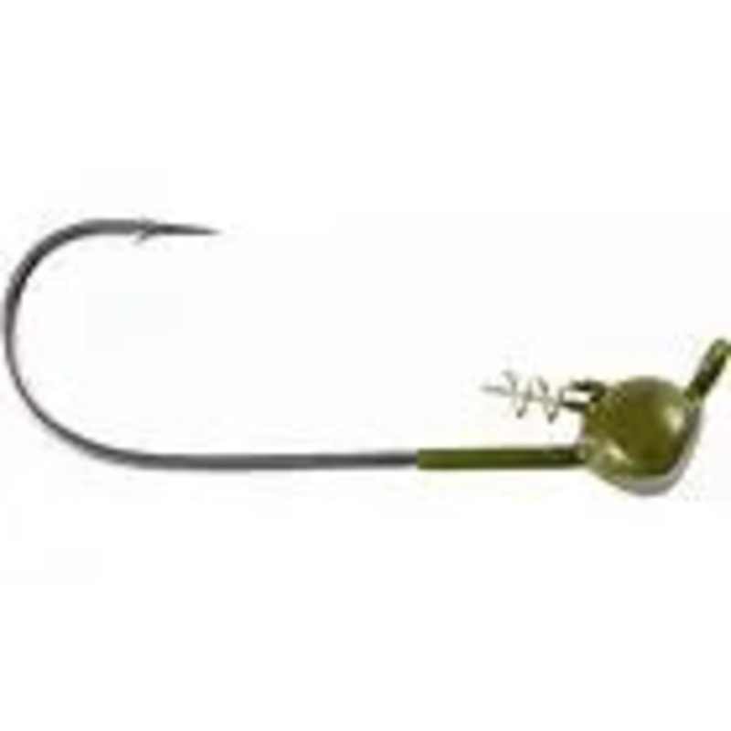 Owner Ultrahead Shaky Jig Head (4 Pk) 1/8oz Black