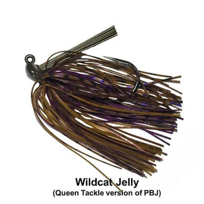 Queen Tackle Tungsten Flipping Jigs 3/8 oz Black Magic