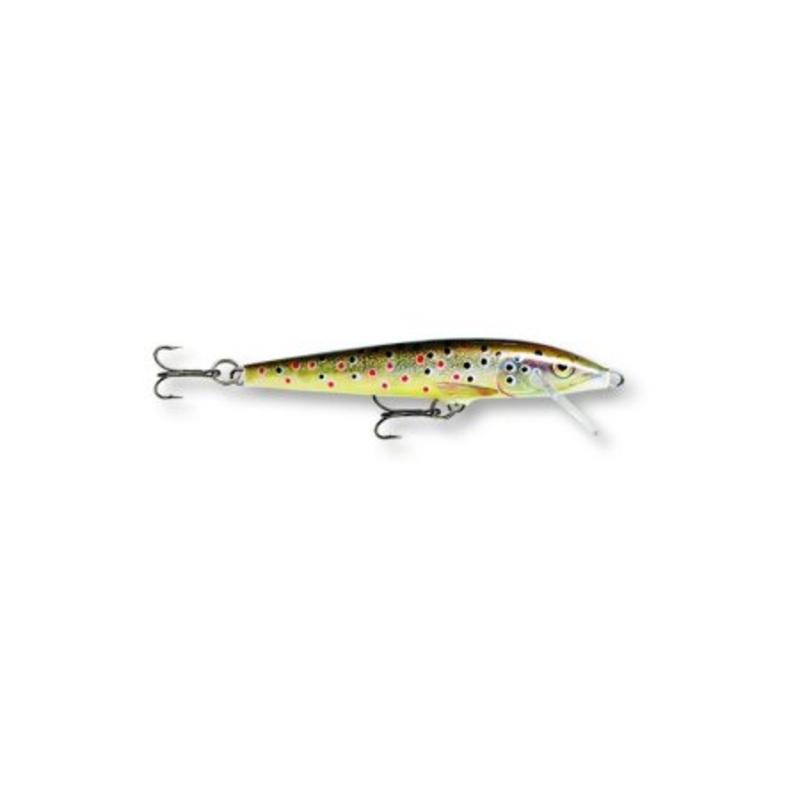 Rapala Original Floating Lure 3 1/2″, 3/16 oz, Brown Trout