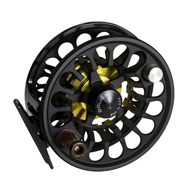 Bauer RX Fly Reel Black 1