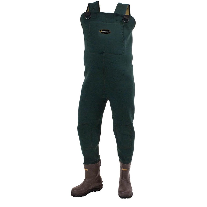 Frogg Toggs Amphib Neoprene Cleated Bootfoot Chest Waders Boot Size: 8
