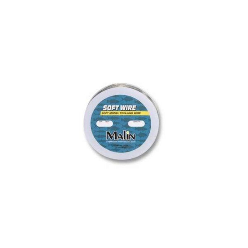 Malin Soft Wire Soft Monel Trolling Wire 60lb 300′ Spool .029