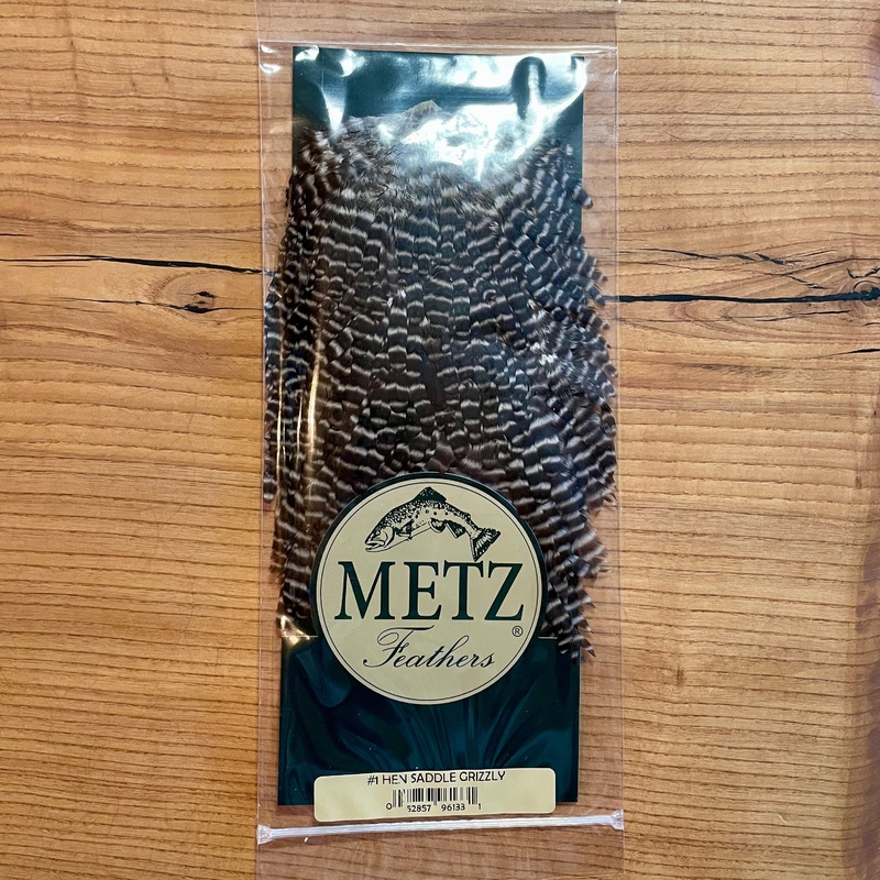 Metz Hen Saddle #1 Grizzly